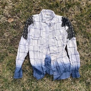 Gimmicks by BKE flannel ombré top